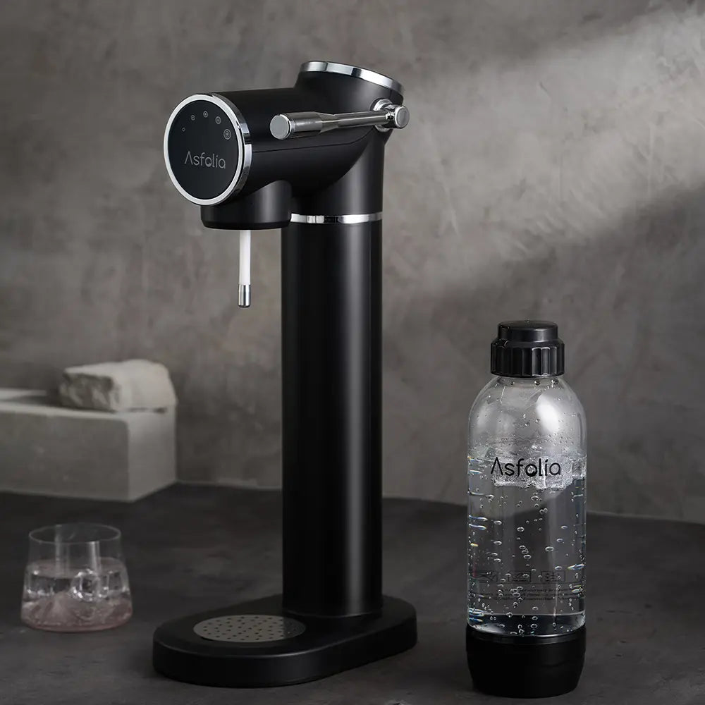 LED soda maker and glass#style_1 soda maker, 1 bottles